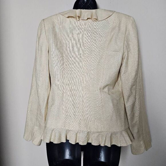 Peck & Peck Vintage Silk Blazer - Picture 5 of 6